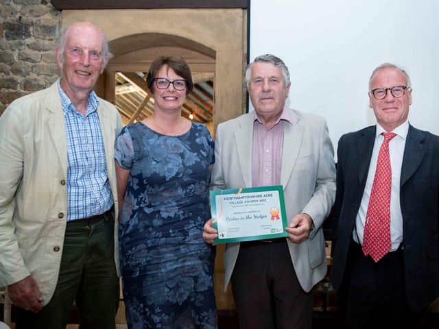 Hinto-in-the-Hedges took bronze in the village award.