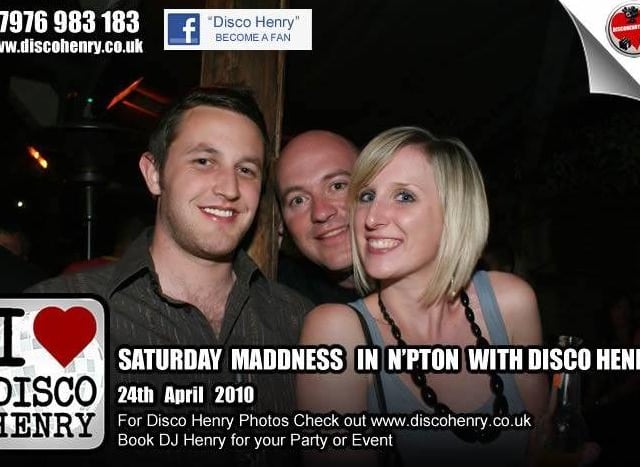 Nostalgic pictures from a night out on the town 13 years ago