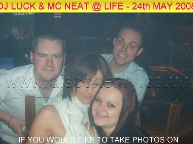 Nostalgic pictures from a DJ Luck gig in Northampton