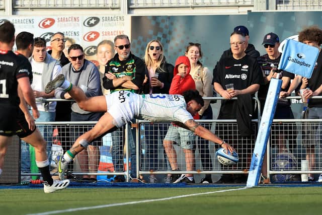 Matt Proctor finished superbly to make sure Saints took two points from their defeat at Saracens