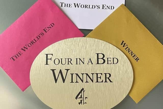 The World's End appeared on Channel 4's Four in a Bed in February and won against two competitors.