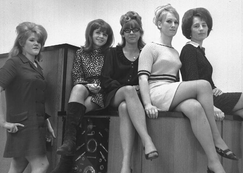 February 22, 1968, M&H beauty contest at Pollard Bearings