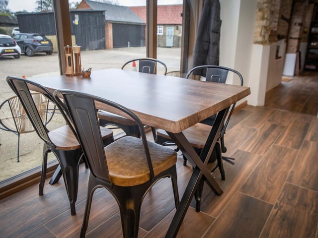 18-year-old Ciara Davey has transformed an old horse stable into a cosy countryside café at Quinton Green Farm – just minutes from Salcey Forest