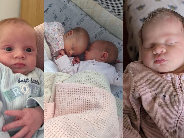 Some of the adorable babies born last month...