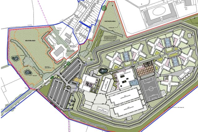 Plans for the site