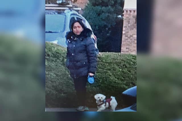 Police would like to speak to this woman regarding a dog bite incident.