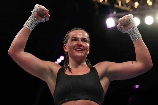 Northampton's Chantelle Cameron was a winner in Birmingham on Saturday night