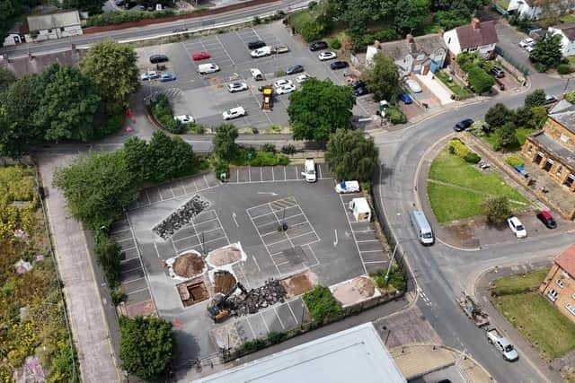 The park will be built on the former Chalk Lane and Doddridge Road car parks. Photo: Arrun Day.