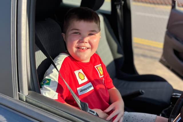 Xavier was first diagnosed with a genetic muscle-wasting condition when he was three years old, and it has caused his muscles to weaken.