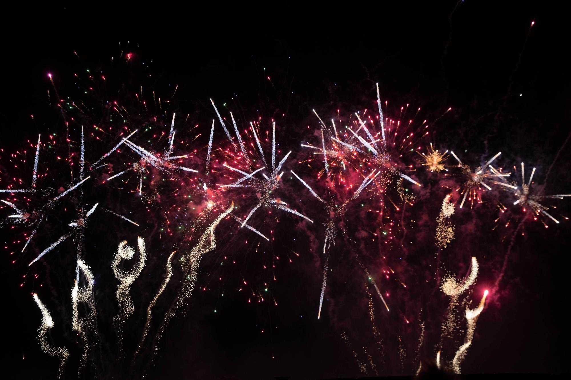 In pictures: Fireworks, food, laser show and fire breathers at Northampton ...