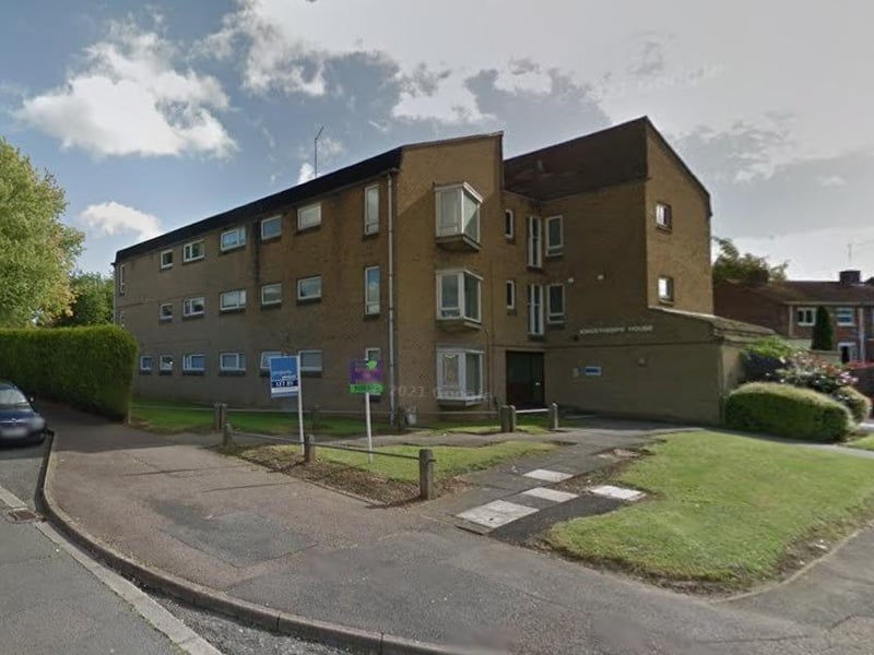In third place is Kingsthorpe House, Hinton Road, with an average sales price of £79,500