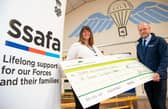 DWSM - SGB-1053 - Gayle from SSAFA with Dean from David Wilson Homes