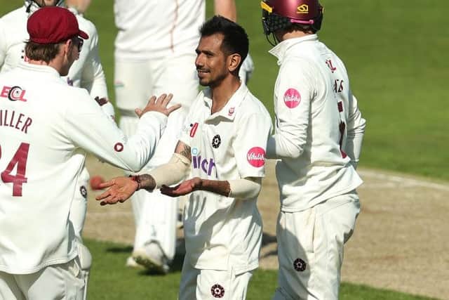 Yuzvendra Chahal claimed 19 wickets in just four County Championship matches for Northants last season