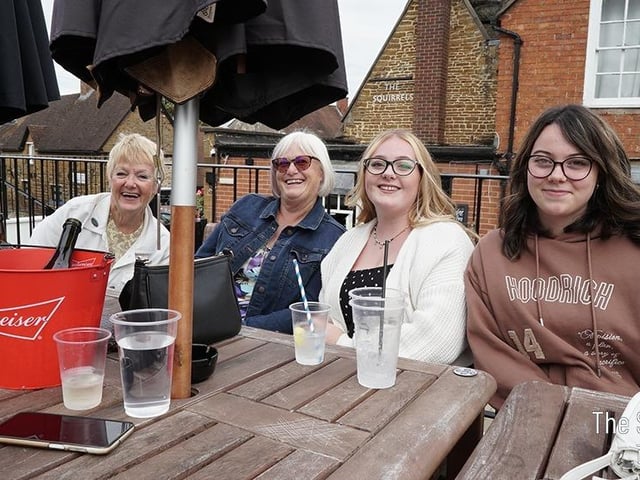 Hundreds flocked to the popular village pub over the August Bank Holiday weekend