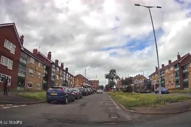 Chronicle & Echo's dashcam footage shows large craters and badly deteriorating road surfaces across a number of streets