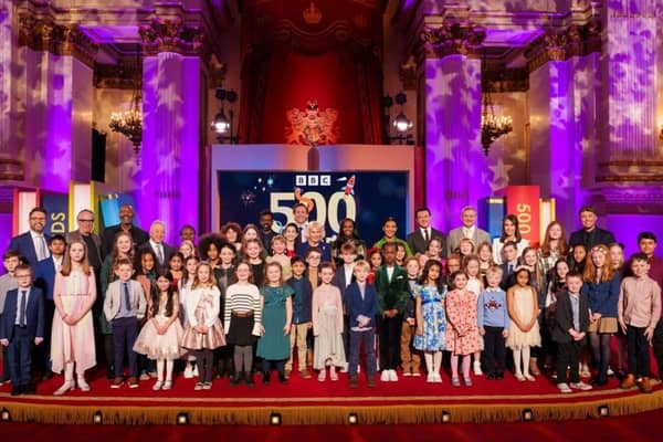 BBC 500 Words Finalists celebrated at Buckingham Palace with Her Majesty, The Queen