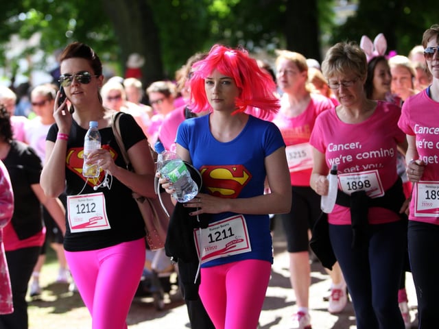2013 - Abington park Race For Life 5k. Charity run for Cancer Research.