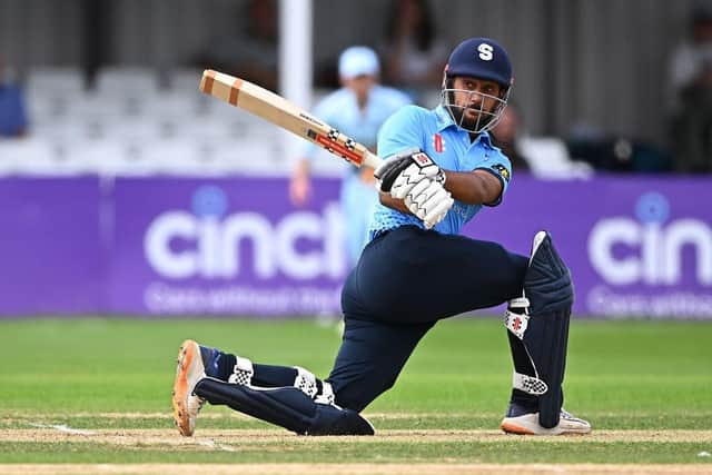 Saif Zaib scored his first Royal London One Day Cup century for Northants in 2022