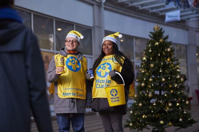 Marie Curie Volunteers at Christmas