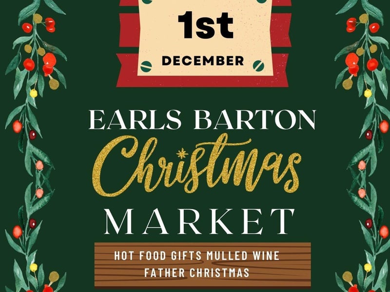 The village's Christmas Market will take place on Sunday December 1 between 3pm to 6pm. There will be local shops, hot food, gifts, drinks, father Christmas and more on offer.