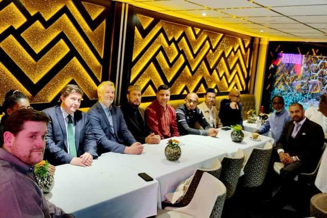 Guests included Andrew Lewer MP and Nick Petford of the University of Northampton.