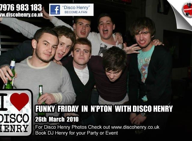 Nostalgic pictures from a night out on the town