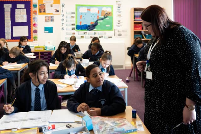 Students at Hardingstone Academy