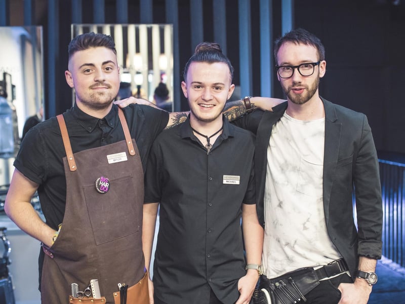 The Big Hair Do event at Hensmans Salon in 2016. Hensmans Salon invited guests to enjoy some fizz, eat some nibbles and have their hair styled. The event helped raise money for charity by holding a prize raffle.