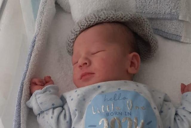 Alfie Trevor Brian born at 5.08am on July 5 at Northampton General Hospital, weighing 7lbs 4oz.