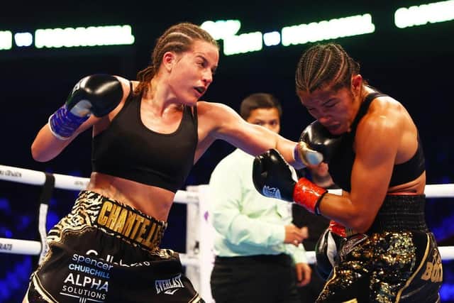 Chantelle Cameron produced a dominant performance to beat Jessica McCaskill