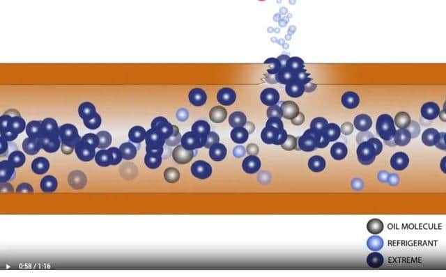 Extreme Ultra blocks leaks in air conditioning systems.