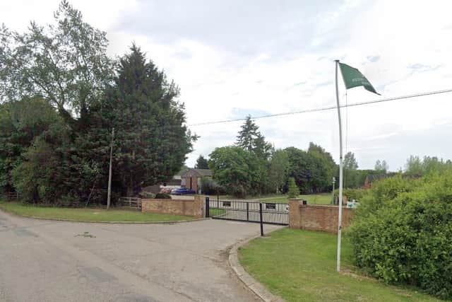 The incident happened at Aston-le-Walls Equestrian Centre.