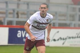 Ben Fox played his first match for more than five months as the Cobblers beat Brackley Town 2-1 on Saturday (Picture: Pete Norton/Getty Images)