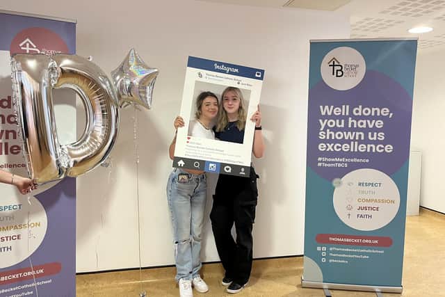The school saw success across all subjects, but particularly in art where 100 percent of grades were an A*, English language were all A* to C, and religious studies were all A to C.