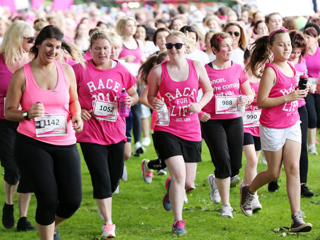 2014 - 5k Race for Life at Abington Park, Northampton.