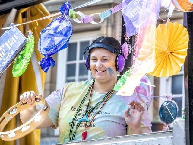 The sun shone as the carnival parade made its way through Northampton town centre on Saturday June 10.