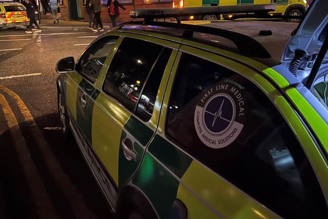 PT Alpha's rapid response vehicle in Kettering