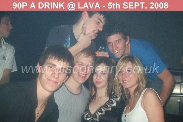 Nostalgic pictures from a '90p a drink' night out in town
