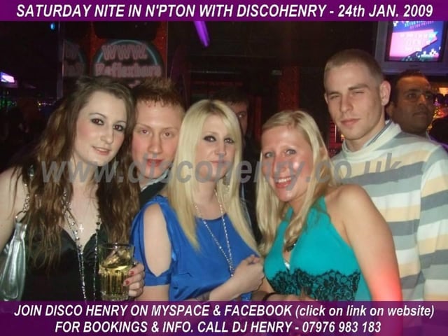 Nostalgic pictures from a night out at Reflex Bar in February 2009