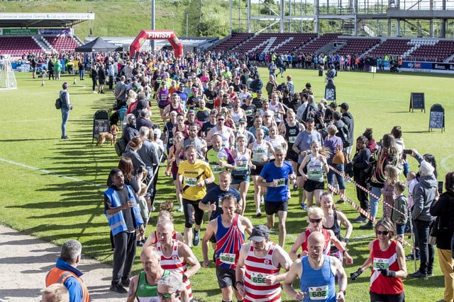 The second ever Northampton 10K on Sunday, May 29 saw around 1,000 people take part