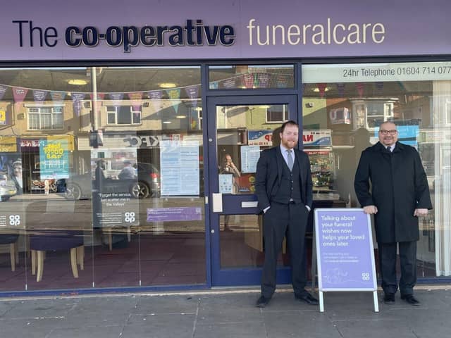 The Co-op Funeralcare Kingsthorpe team will be hosting the Time to Talk event