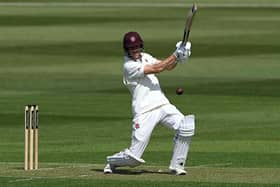 Calvin Harrison hit a career-best 63 for Northants
