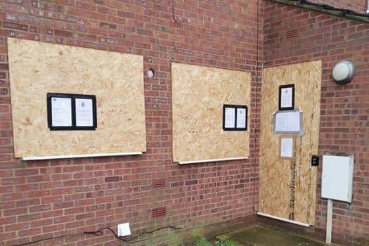 The council-owned house in Towcester will now be boarded up until at least May 2024.