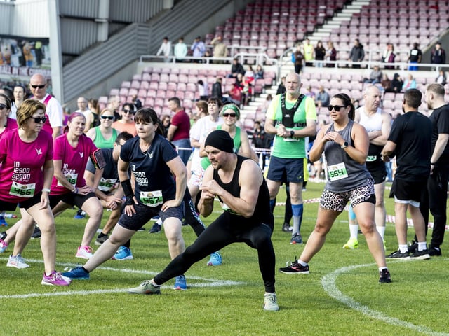Runners taking part in the 2022 event.