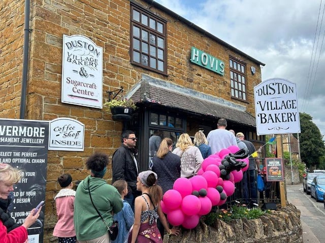 4.5 stars from 330 Google Reviews. Location: 39 Main Road, NN5 6JF. For more information, visit the business’ Facebook page here: https://www.facebook.com/p/Duston-village-bakery-100063726541723/