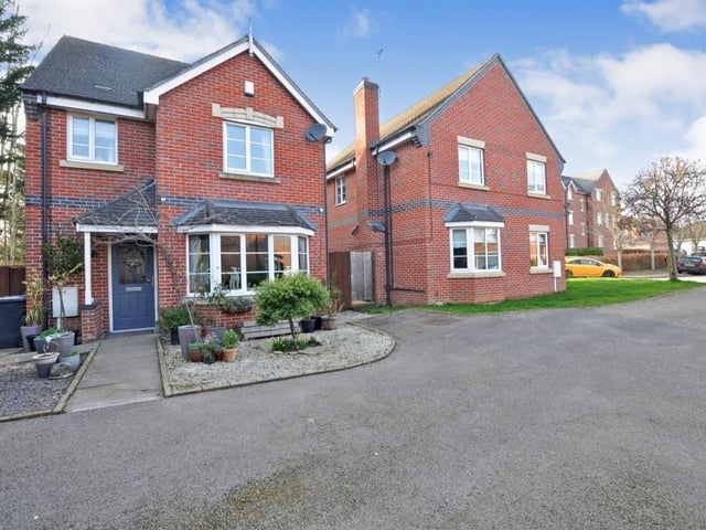 Three-bedroom home in Grange Park, on the market with Connells / Rightmove with a guide price of £350,000