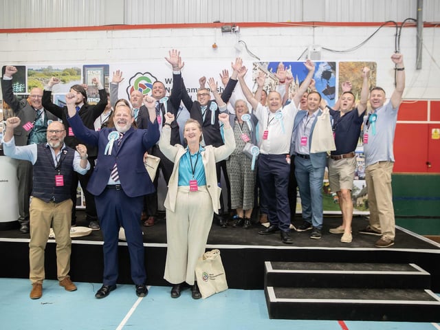 West Northamptonshire Council election count