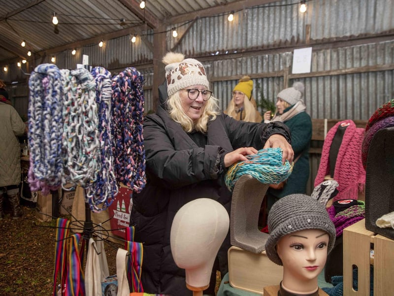 Despite the cold winter weather making an appearance, the traders powered on and were delighted to welcome visitors in to see what they had to offer.