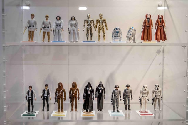 An estimated 300 million action figures were sold from 1977 to 1985 as children re-lived adventures of Luke Skywalker, Princess Leia and Han Solo