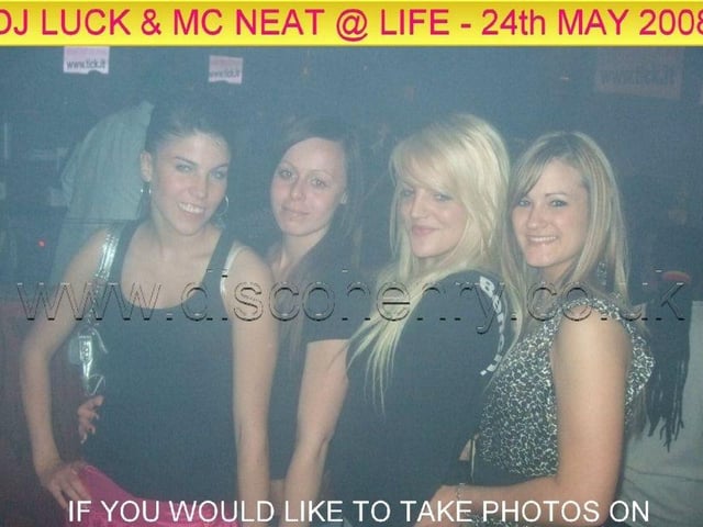 Nostalgic pictures from a DJ Luck gig in Northampton